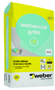 WEBERCOL GRES BLANC 25KG MORTIER COLLE